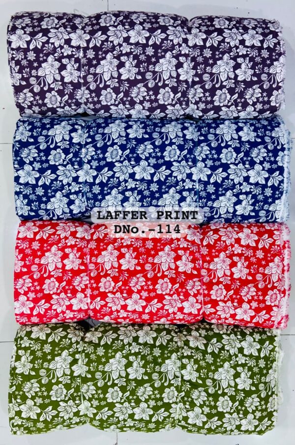 Multicolor Traditional Print Cotton