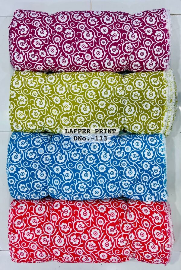 Multicolor Traditional Print Cotton