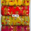 fabric (5) Multicolor Traditional Print Cotton