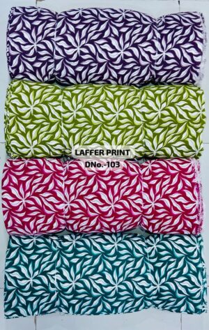 Multicolor Traditional Print Cotton