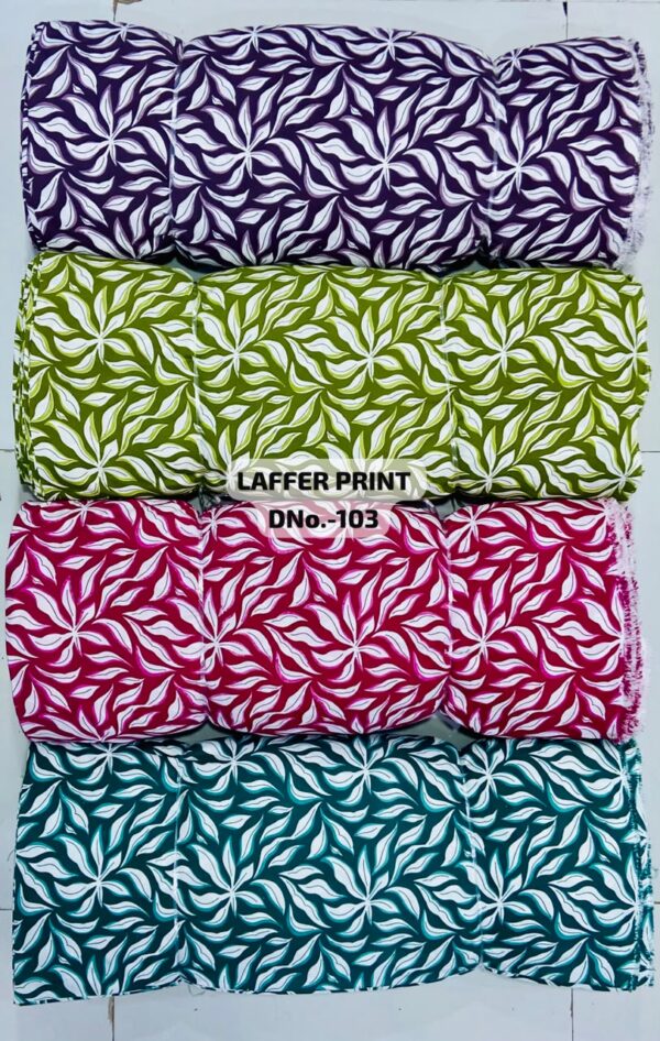 Multicolor Traditional Print Cotton